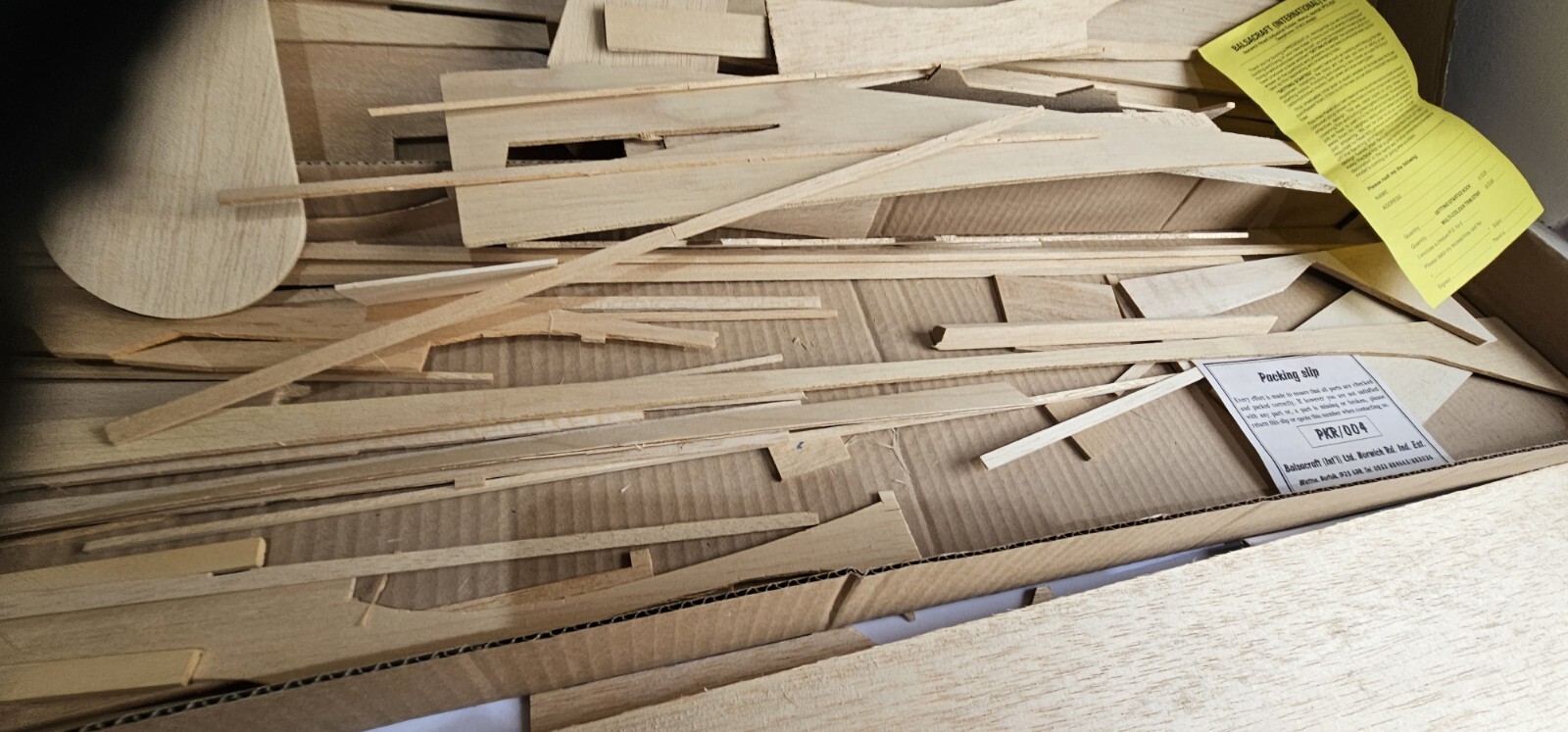 Precedent Fly Boy Model Glider Aircraft Trainer Kit Spares Or Repairs