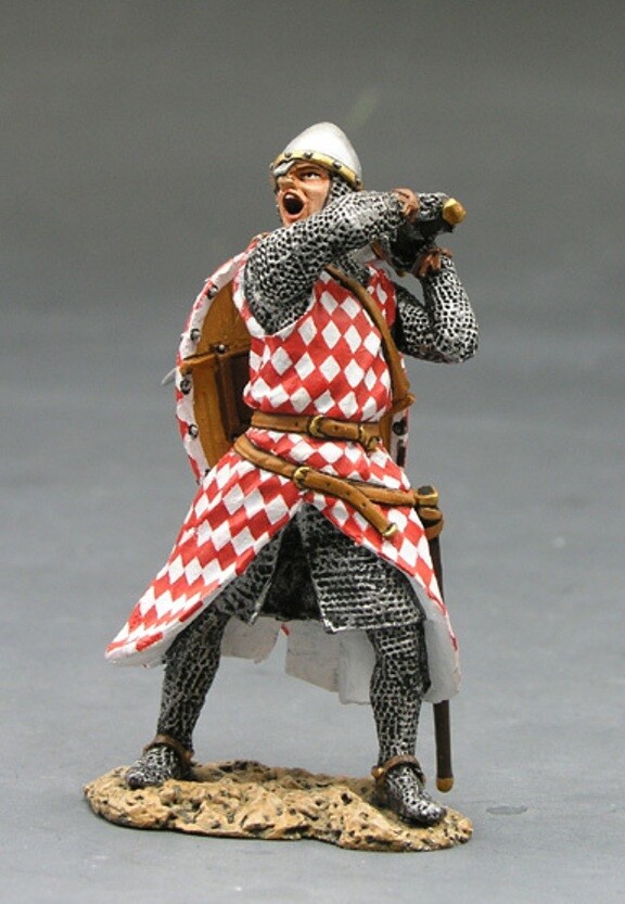 KING & COUNTRY MEDIEVAL KNIGHTS & SARACENS MK011S FIGHTING KNIGHT