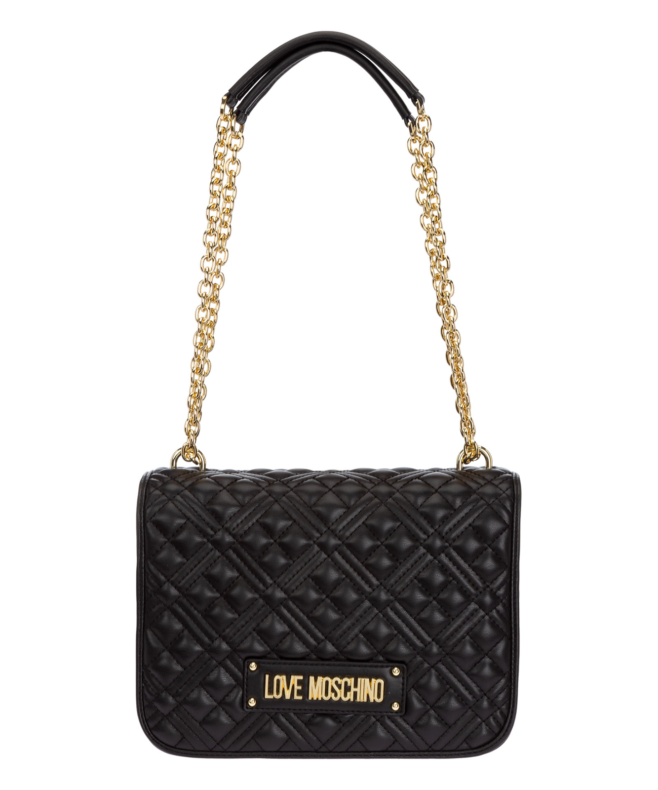Love Moschino borsa a spalla donna JC4000PP1ILA0000 nero Black media shopping