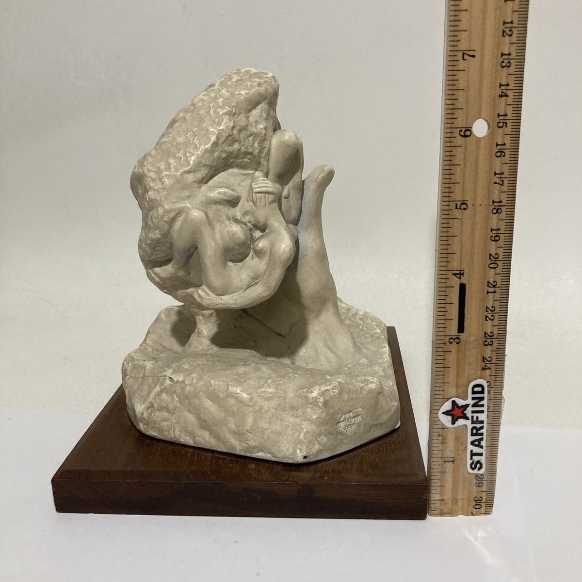 Mid Century AUGUSTE RODIN Sculpture THE HAND OF GOD Alva Museum