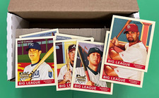 LOT OF (240) 2007 UPPER DECK GOUDEY RED BACK HOF, RC, BASE, ALL STARS GRIFFEY JR
