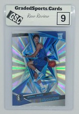 2019 Revolution Sunburst Isaiah Roby Rookie #135, #d/75, Raw Review Graded  9