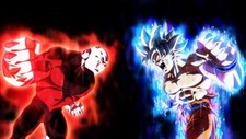 Tappetino da gioco anime dragon ball super saiyan jiren son goku ultra hd cucito scrivania