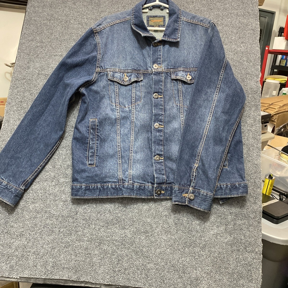Vintage Northwest Territory: Denim Jean Jacket Blue Size XL 