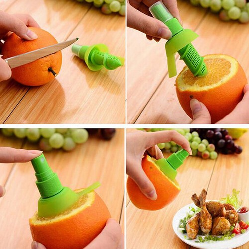 SPREMIAGRUMI SPREMI LIMONE TAPPO SPRAY CUCINA ARANCIA AROMATIZZARE MINI - Foto 7 di 8