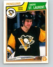 1983-84 O-Pee-Chee #286 Andre St. Laurent  Pittsburgh Penguins V27672