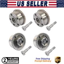 2x VVT Gears & 2x Oil Control Valves Fits 3.6L Dodge Chrysler Jeep Ram Caravan