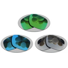 Silver&Blue&Green Replacement Lenses For-Oakley Holbrook Mix OO9384 Polarized
