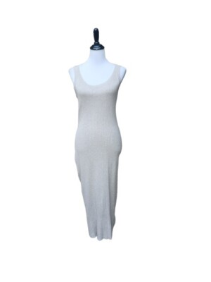 white midi dress knit Self-portrait Pointelle Knit Midi Dress main image 0