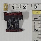 BLASPHEMY Blood Upon The Altar PIN BADGE Band Logo Red Black — photo 2