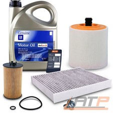 INSPEKTIONSPAKET SET A + 5l 0W-20 F&Uuml;R OPEL ASTRA K B16 1.6 CDTI 95PS - 160 PS