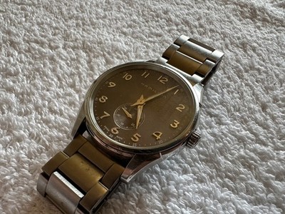 Hamilton Khaki Field Small Second H684110 Herrenuhr Quartz Edelstahl Saphirglas