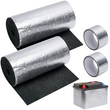 of 82.6 x 7 Inches Car Battery Insulation Kit,Universal Battery Blanket 2 Set
