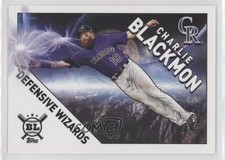 2020 Topps Big League Defensive Wizards Charlie Blackmon #DW-10 06p8