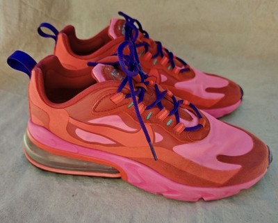 Nike Air Max 270 React Mystic Red Pink Blast AT6174-600 Women's Sneaker