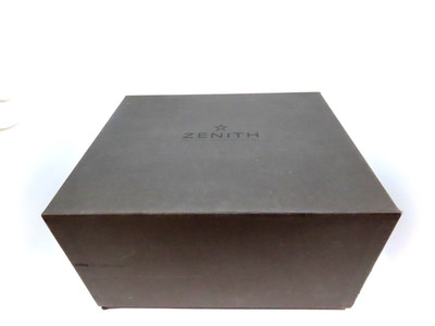 Zenith watch Box large Box Booklet El Primero