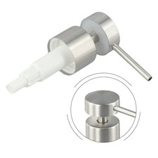 304 Stainless Metal Dispenser Replacement Soap Pump Liquid Lotion Bottle Head