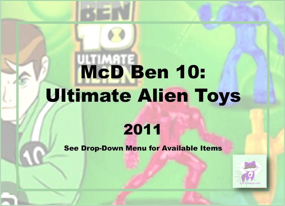 McDonald's 2011 Ben 10: Ultimate Alien Toys-Pick! - Image 1 of 1