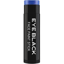 Blue Glitter Eye Black Stick, Anti-Glare Eyeblack for Baseball Football Softb...