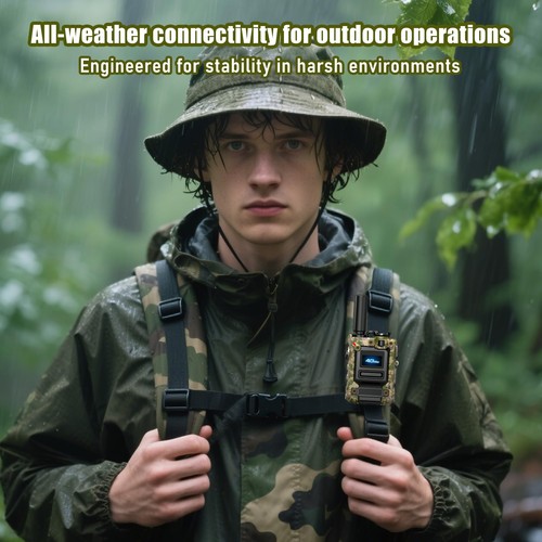 2Pcs 4G Camo Walkie Talkie for Adults,Long Range 4G 1000 Mile Rechargeable Tw... - Picture 6 of 7