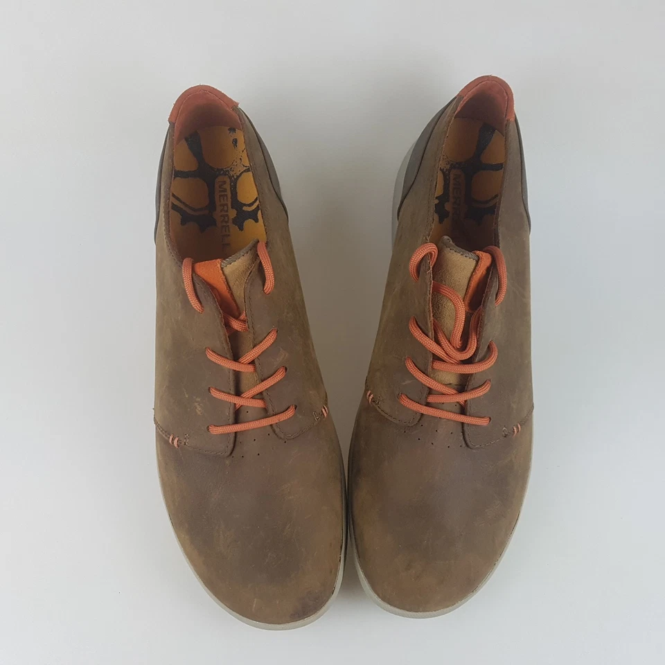 Men's MERRELL 'Freewheel Lace' 13 US Shoes Leather Brown | 3+ Extra 10% Off - image 3 of 4