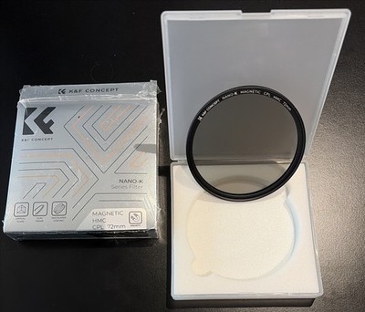 K&F 72mm Magnetic HMC Circular Polarizer Filter