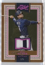 2016 Panini Prime Cuts Base II Relics Holo Red 3/5 Wil Myers #88 17e3