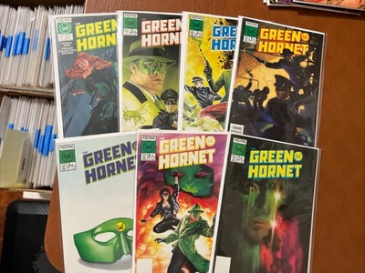 The Green Hornet Run 7: VF+ to NM, All Likely Unread NOW Comics 1989 $8 Ship