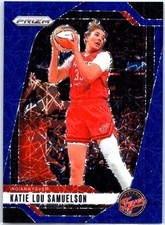 2024 Panini Prizm WNBA #128 Katie Lou Samuelson Blue Velocity Prizms