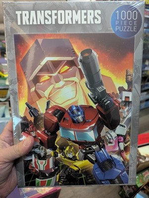 TRANSFORMERS 1000 pc Puzzle SEALED 2021 19.5 x 27.5''