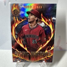 Druw Jones 2024 Bowman Baseball - Rising Infernos #RI-10 Arizona Diamondbacks