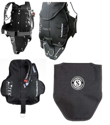 NEW ScubaPro X-Tek Sidemount System Harness & 2 Wings. 25 LB & 45 LB. Full Kit