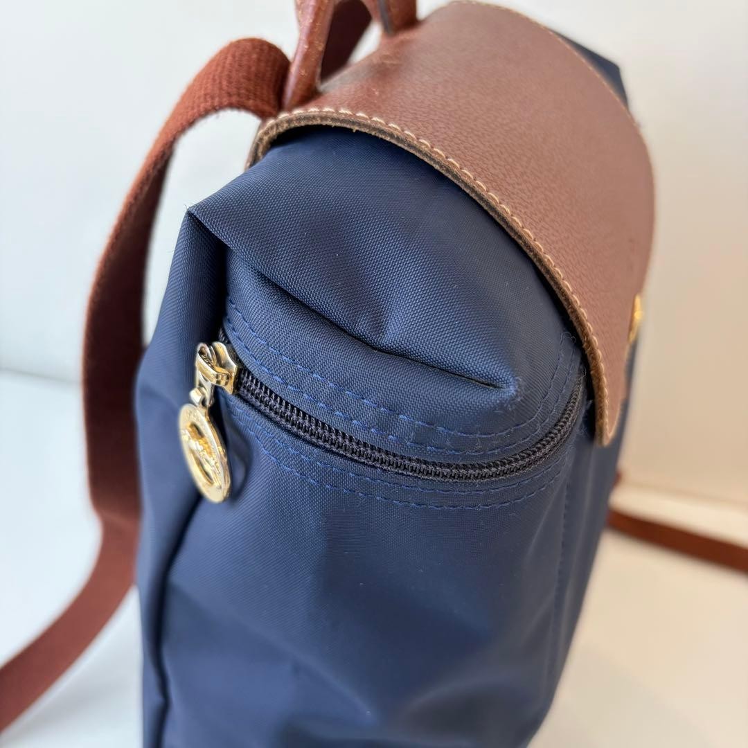 Longchamp Pliage Mini Backpack Navy Foldable Trav… - image 18