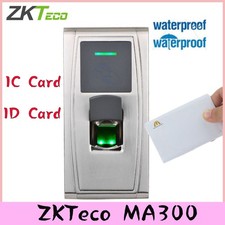 ZKTeco MA300 IP65 Waterproof Biometric Fingerprint RFID Card Door Access Control