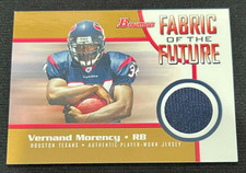 VERNAND MORENCY 2005 Bowman Fabric of the Future Gold Rookie Card RC #041/100