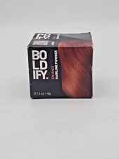 BOLDIFY Hairline Powder Auburn 0.14oz Root Touch Up Hair Concealer Exp 6/2027