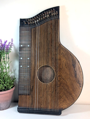Antique German Zither Stringed Instrument