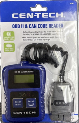 CEN-TECH OBD II Code Reader 64981 - 792363649810 NEW FAST FREE SHIPPING!!!