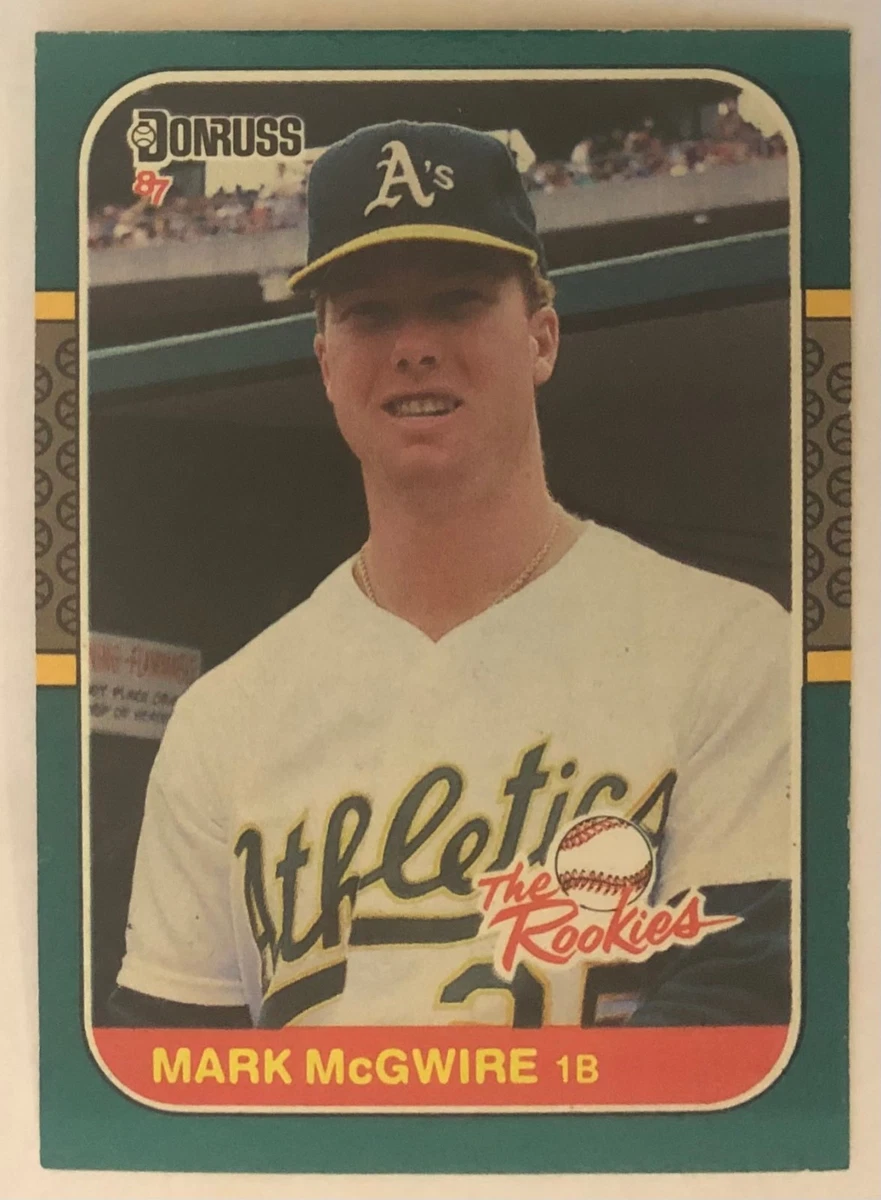 1987 Donruss The Rookies - Mark McGwire #1 for sale | eBay