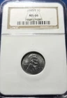 A 1943-S Lincoln Wheat Cent NGC MS-66. Superb Gem