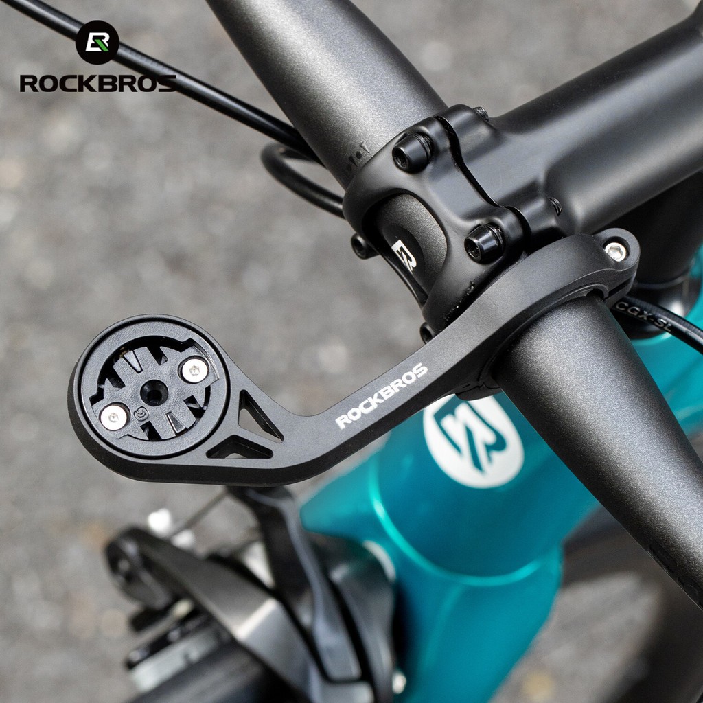 ROCKBROS Out Front Mount For Garmin,iGPSPORT- Handlebar 1.26&rsquo;&rsquo;-1.38&rsquo;&rsquo;/ 32-35mm