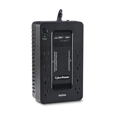 CyberPower 625VA Uninterruptible Power Supply UPS Battery Backup 2 USB Ports