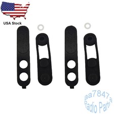 2Pcs PTT Bezel Rubber And Button For CP200d DEP450 DP1400 XIR P3688 Radio New