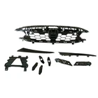 For 22-24 Honda Civic Si & Hatchback Type-R Style Gloss Black Front Grille