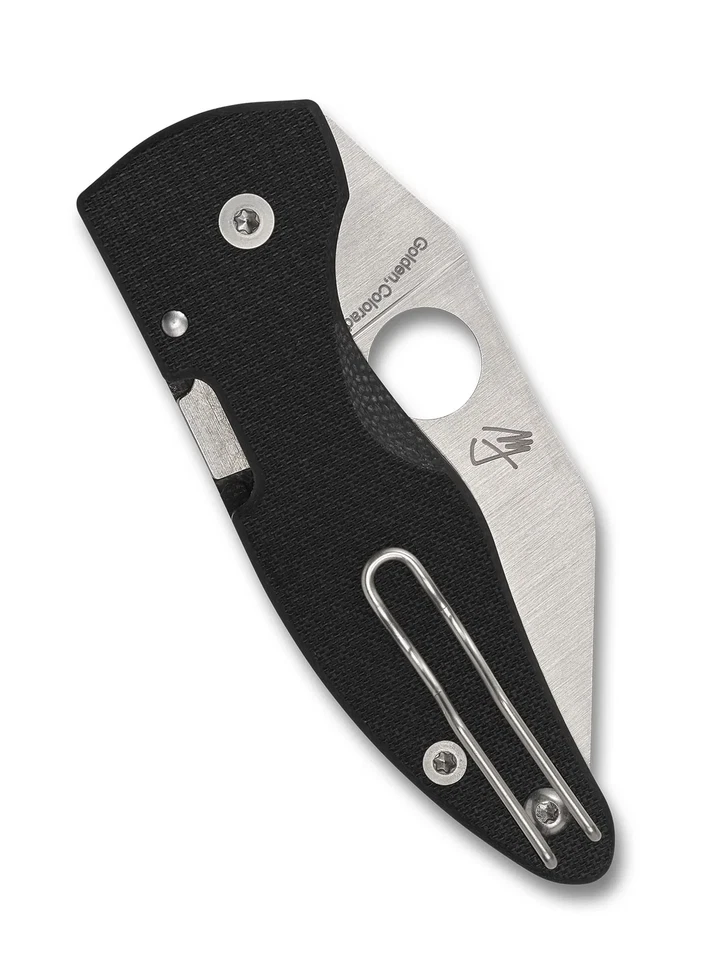 Spyderco Knives MicroJimbo C264CFP Carbon Fiber CPM S90V Stainless Pocket Knife - Image 3 of 4
