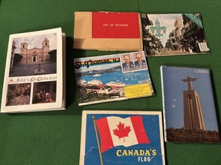 COLLECTION/JOB LOT OF VINTAGE SOUVENIR LETTERCARDS postcards