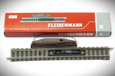 1:160 Scale N Fleischmann 9112 Electric Uncoupling Track New With Original Box - Image 1 of 2