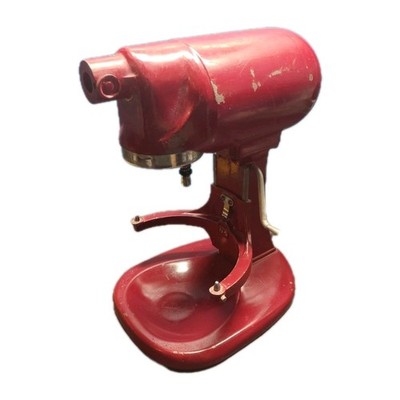 HOBART N50 5 Quart Mixer !!RARE CHERRY RED!! - Tested and Working - Mixer ONLY