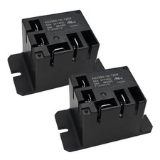 Relay AZ2280-1A-12DF Pack of 2 , Mini Power Electromechanical Relay 12VAC 30A