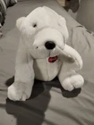 Collectible Coca Cola Bear 1995 12" Plush Stuffed Animal White Polar Vintage